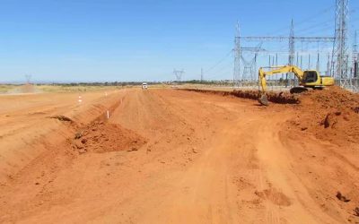 Segue em andamento obra da Subestação de Energia de Luziânia