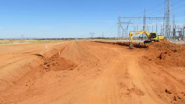 Segue em andamento obra da Subestação de Energia de Luziânia