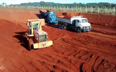 Terraplenagem no Distrito Industrial